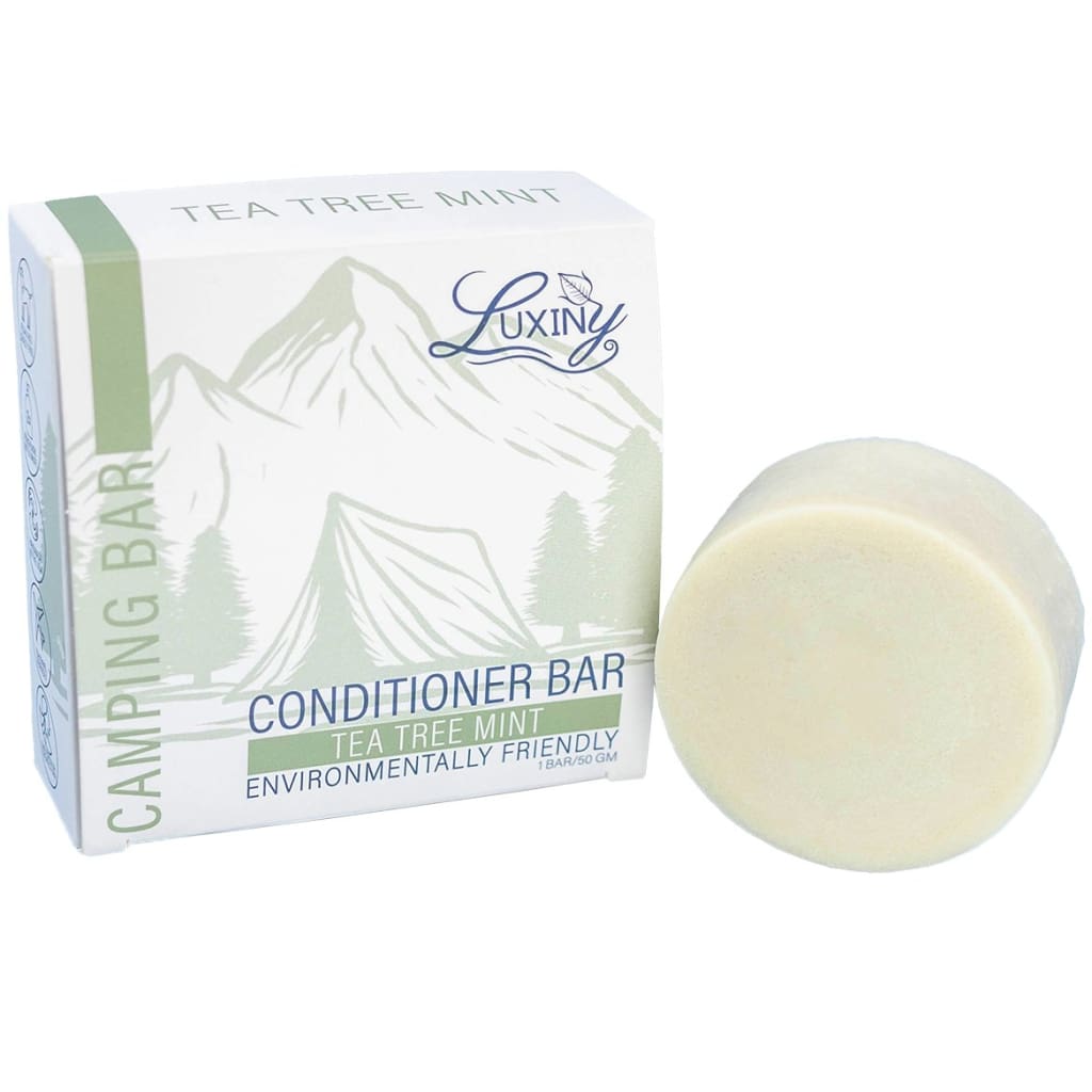 Luxiny Tea Tree Mint Conditioner Bar - Camping Bar - conditioner