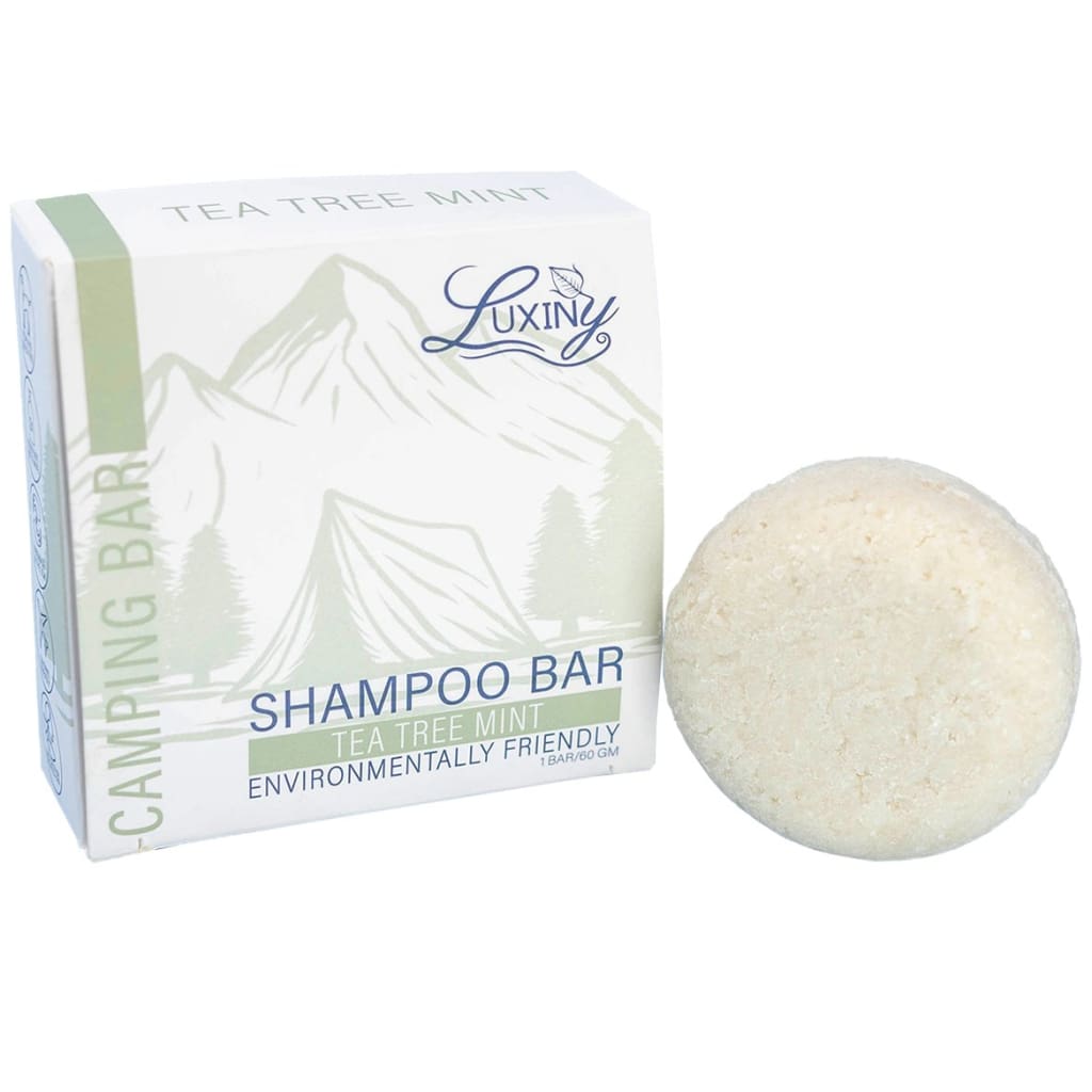 Luxiny Tea Tree Mint Shampoo Bar - Camping Bar - Shampoo