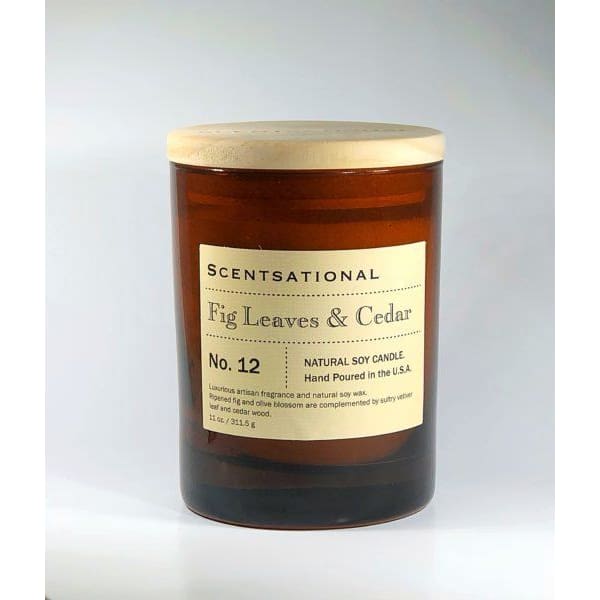 Apothecary Fig Leaves & Cedar Candle - Candle