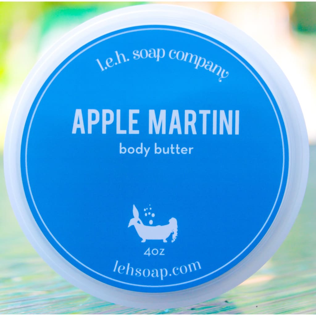 Apple Martini Body Butter - 4 Oz - Body Butters And Moisturizers