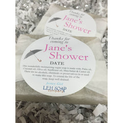 Leh Soap Favor With Customized Label - Soap Favors