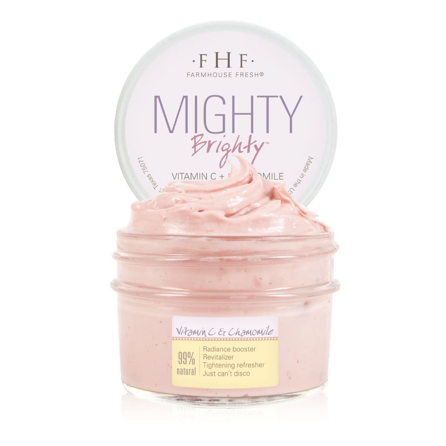 Mighty Brighty Vitamin C + Chamomile Brightening Mask - Skin Care Masks & Peels