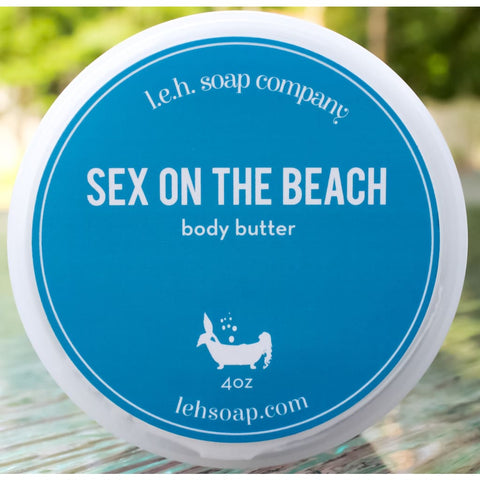 Sex on the Beach Body Butter | leh soap company Sex on the Beach Body Butter | leh soap company