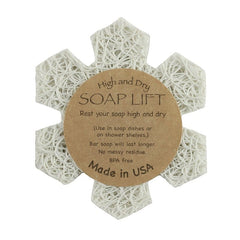 Snow Flake Soap Lift - White