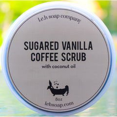 Sugared Vanilla Coffee Scrub - Sugar Scrubs