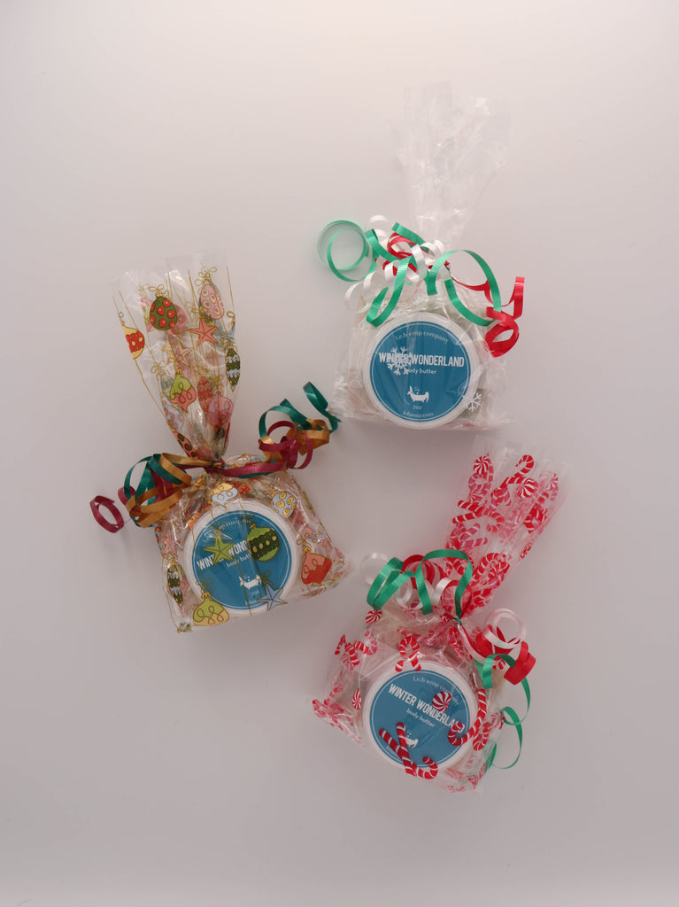 Holiday Soap + Body Butter Gift Bags - Small