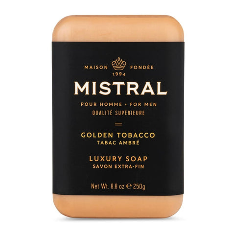 Golden Tobacco Soap by Mistral