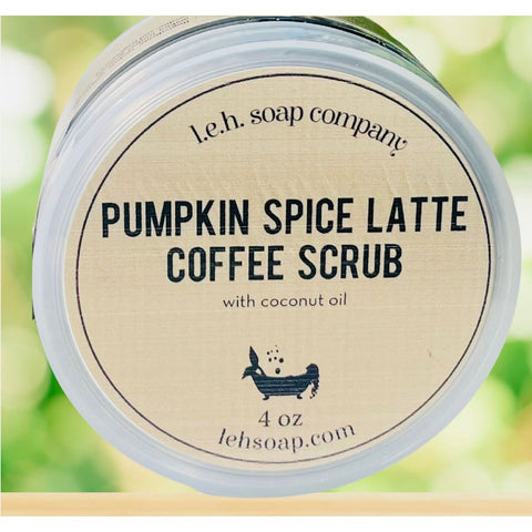 Pumpkin Spice Latte Coffee Scrub