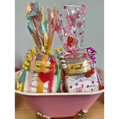 Valentine’s Soap + Sugar Scrub Gift Bag - Gift Bag