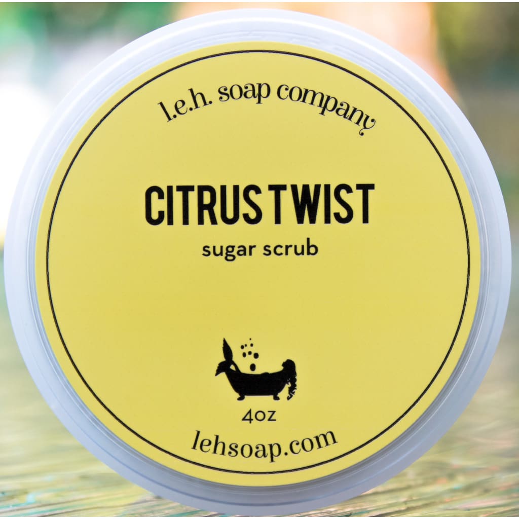 Citrus Twist Sugar Scrub - Body Scrubs