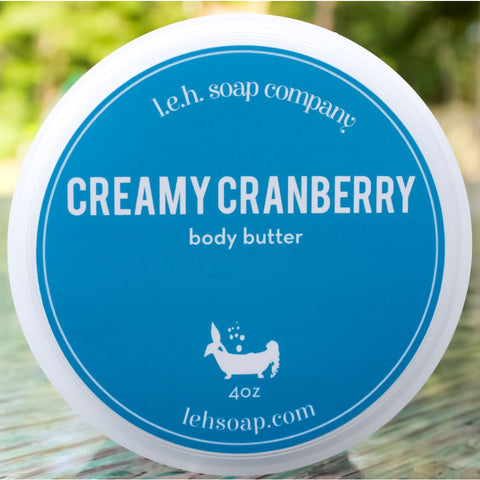 Creamy Cranberry Body Butter