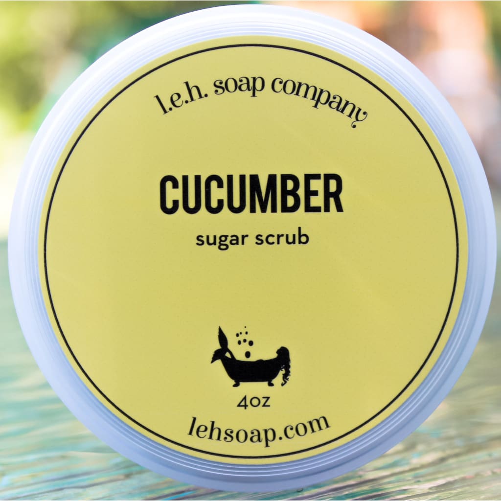 Cucumber Sugar Scrub - Sugar Scrubs