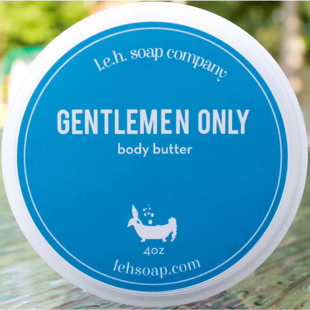 Gentlemen Only Body Butter - Body Butters And Moisturizers