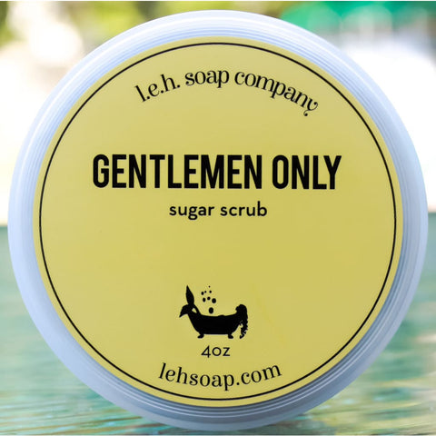 Gentlemen Only Sugar Scrub
