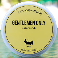 Gentlemen Only Sugar Scrub - Sugar Scrubs
