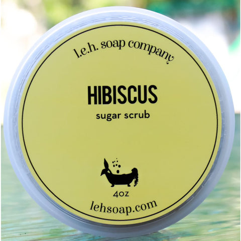 Hibiscus Sugar Scrub