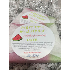 Leh Soap Favor With Customized Label - Soap Favors