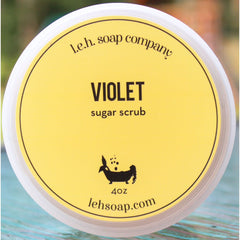 Violet Sugar Scrub - Sugar Scrubs