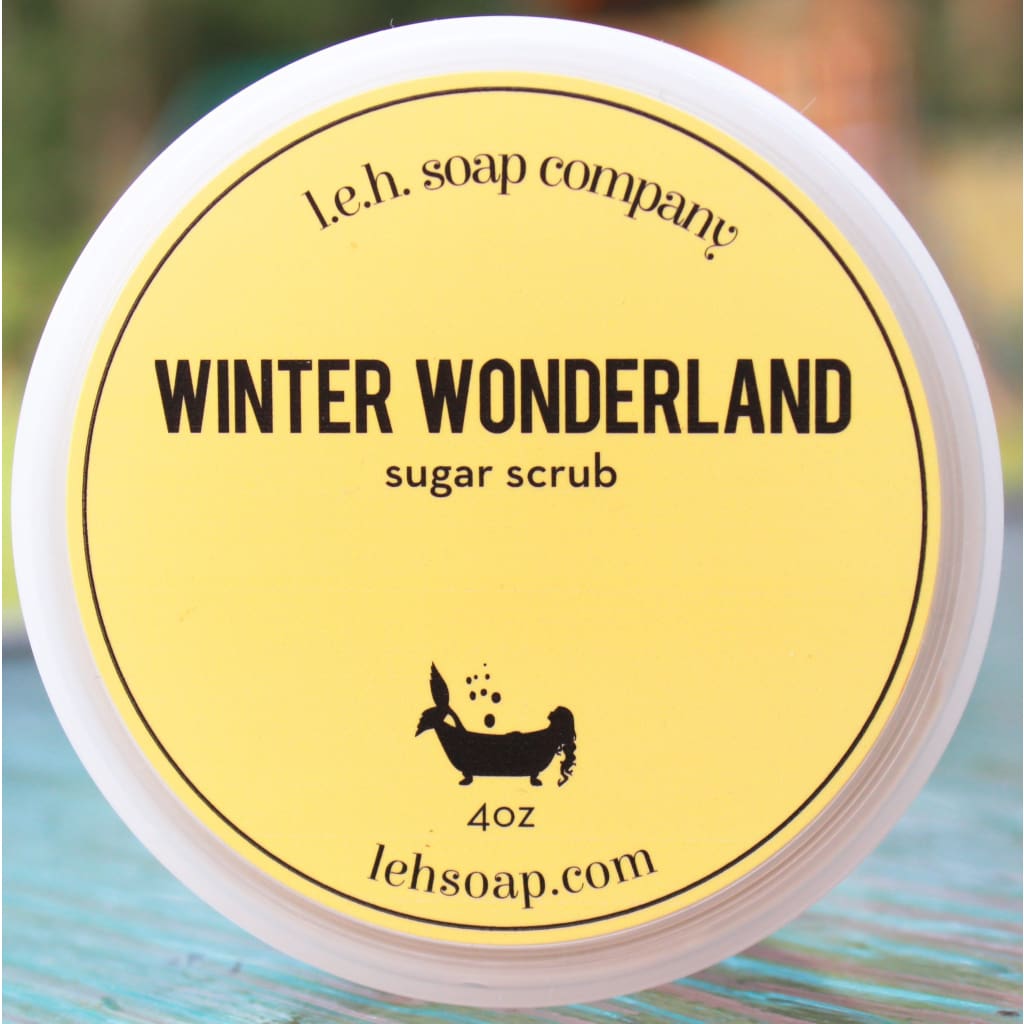 Winter Wonderland Sugar Scrub - Sugar Scrubs